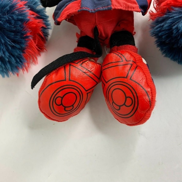 Walt Disney World Minnie Mouse Cheerleader Plush Stuffed Doll Toy 12 in Tall - Picture 5 of 5
